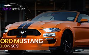 Rent Ford Mustang Convertible Orange